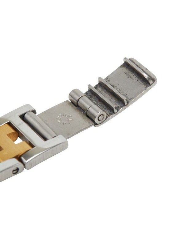 Hermes Croajour Watch White Silver Gold Stainless Steel Plated main image 8